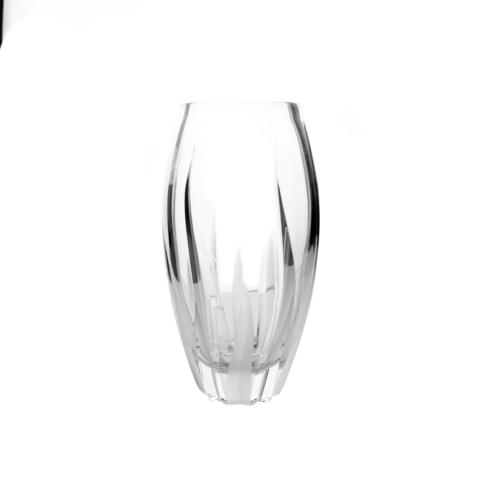 Vaso Rogaska Crystal Flame 25 Cm