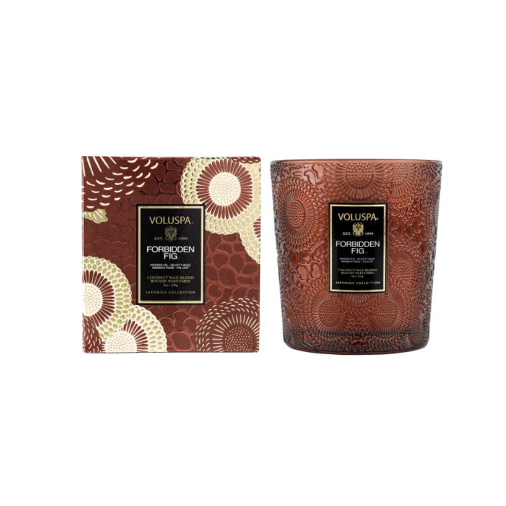 Vela Copo de Vidro Clássico 60h Voluspa Coleção Japonica Vela Copo de Vidro Clássico 60h Voluspa Coleção Japonica