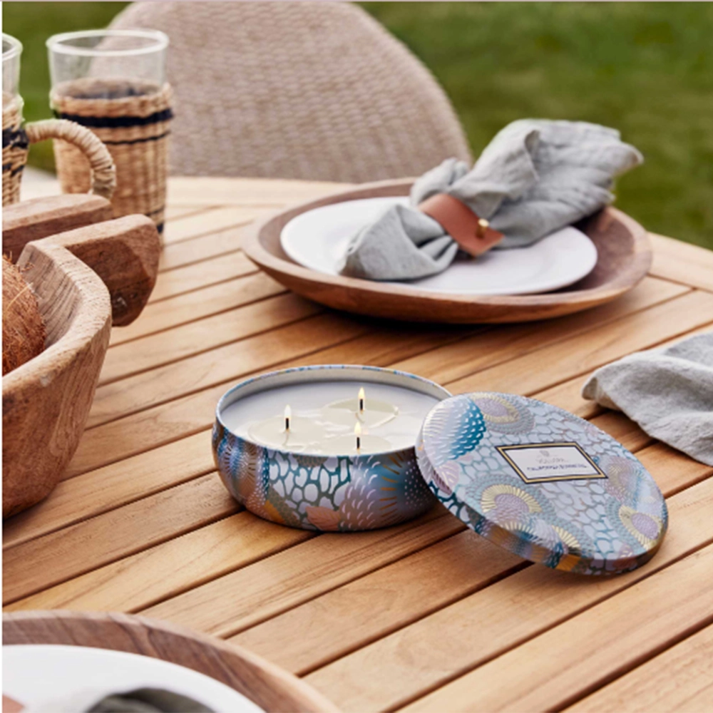 Vela Lata 3 Pavios 60h Voluspa Coleção Japonica