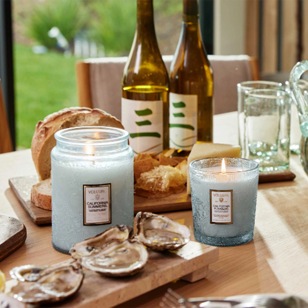 Vela Pote de Vidro Grande 100h Voluspa Coleção Japonica Vela Pote de Vidro Grande 100h Voluspa Coleção Japonica