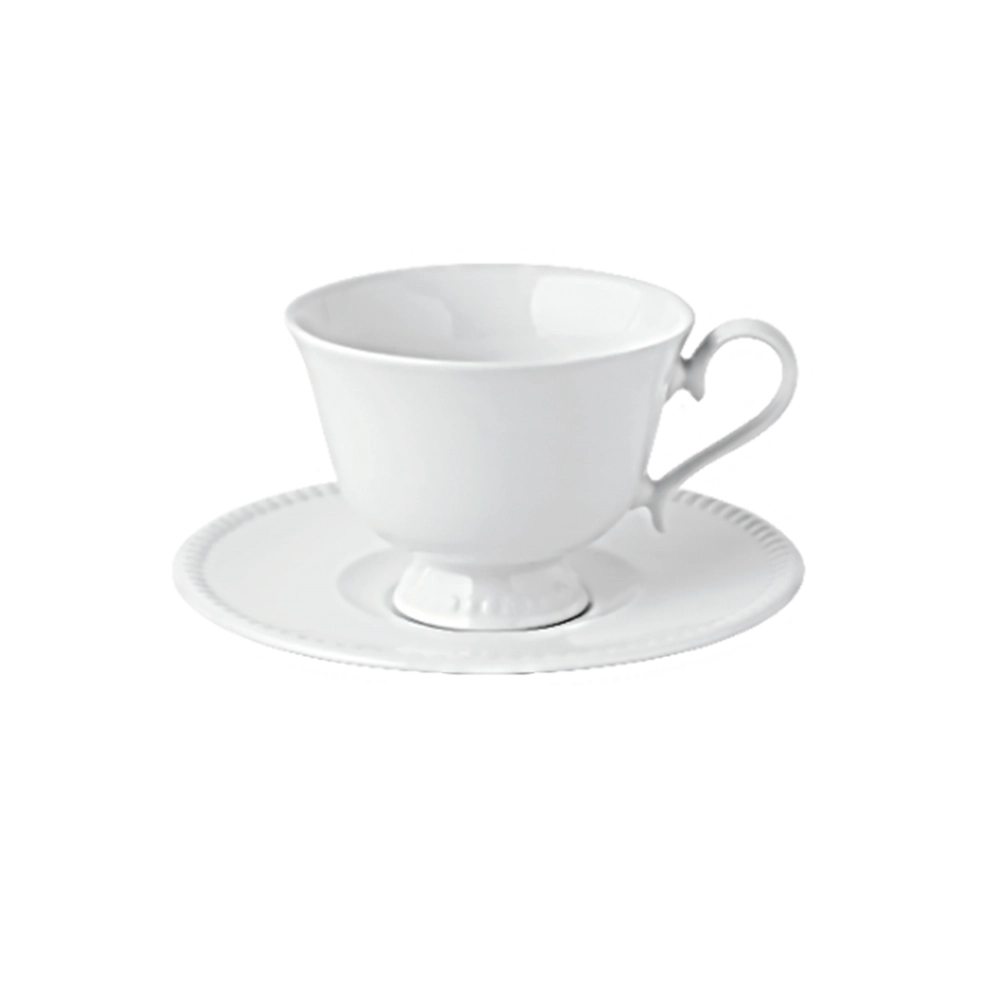 Xícara Para Chá Com Pires Qualitier Luxe 