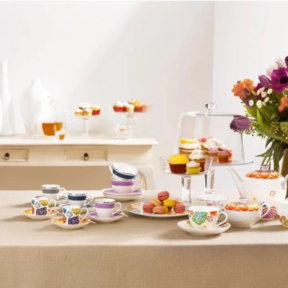 Xicara Para Cafe Anmut Bloom Villeroy e Boch Xicara Para Cafe Anmut Bloom Villeroy e Boch