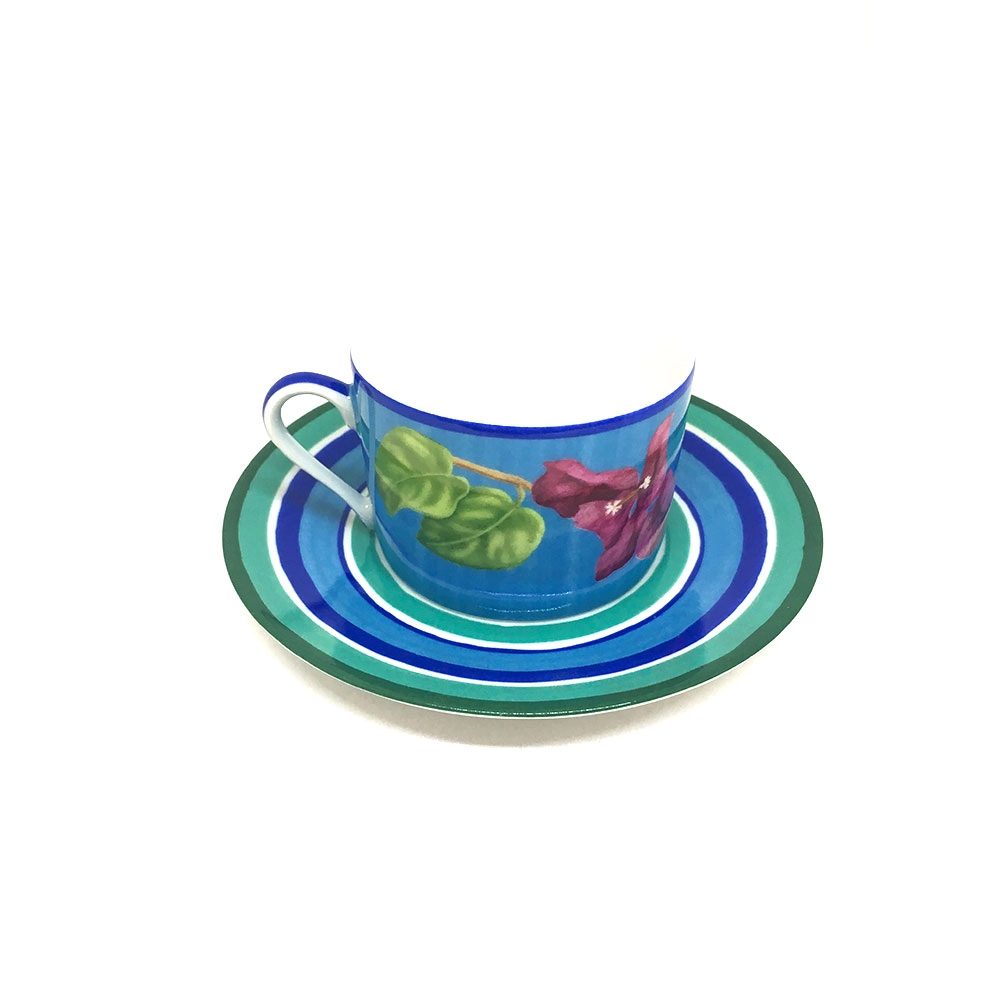 Xicara Para Cha Com Pires Cyclades By Laure Japy