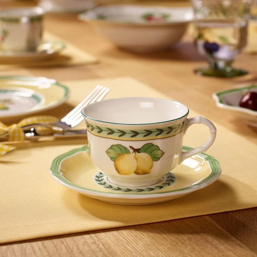 Xicara Para Cha French Garden Fleurence Villeroy e Boch Xicara Para Cha French Garden Fleurence Villeroy e Boch