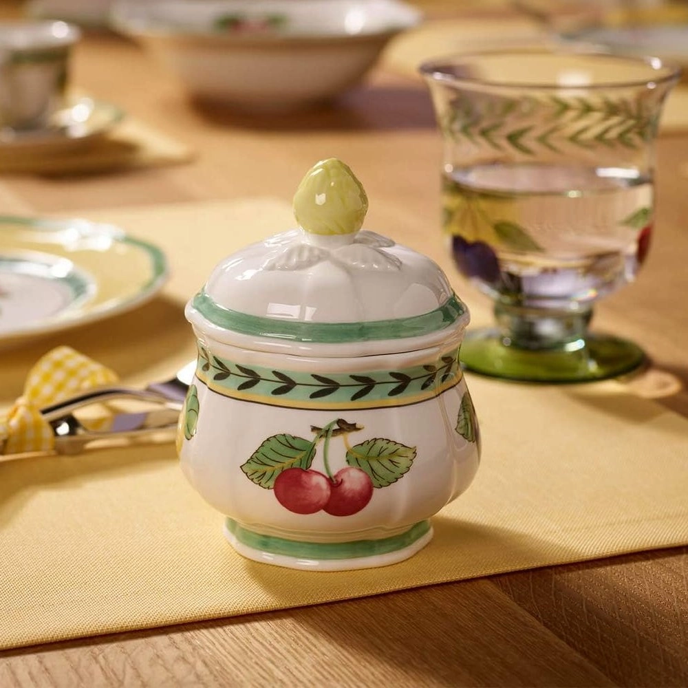 Acucareiro French Garden Fleurence Villeroy e Boch Acucareiro French Garden Fleurence Villeroy e Boch