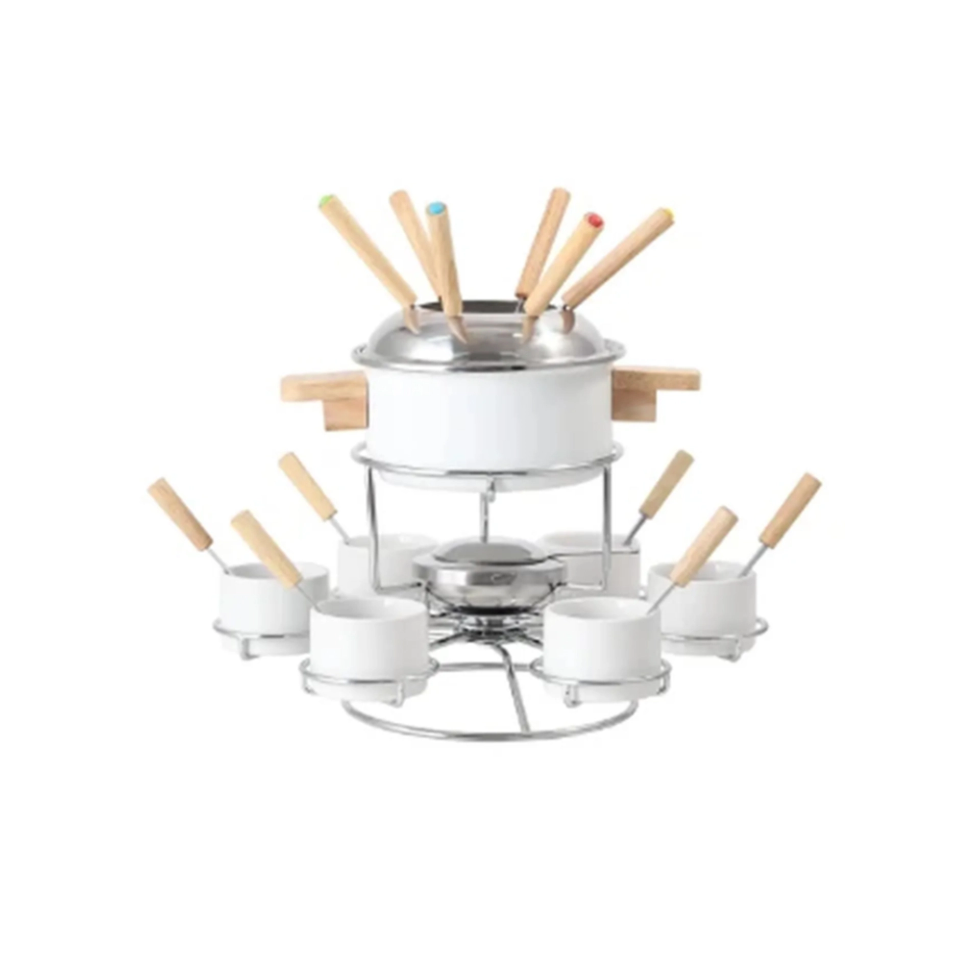 Aparelho Para Fondue Fracalanza - 21 Peças Aparelho Para Fondue Fracalanza - 21 Peças