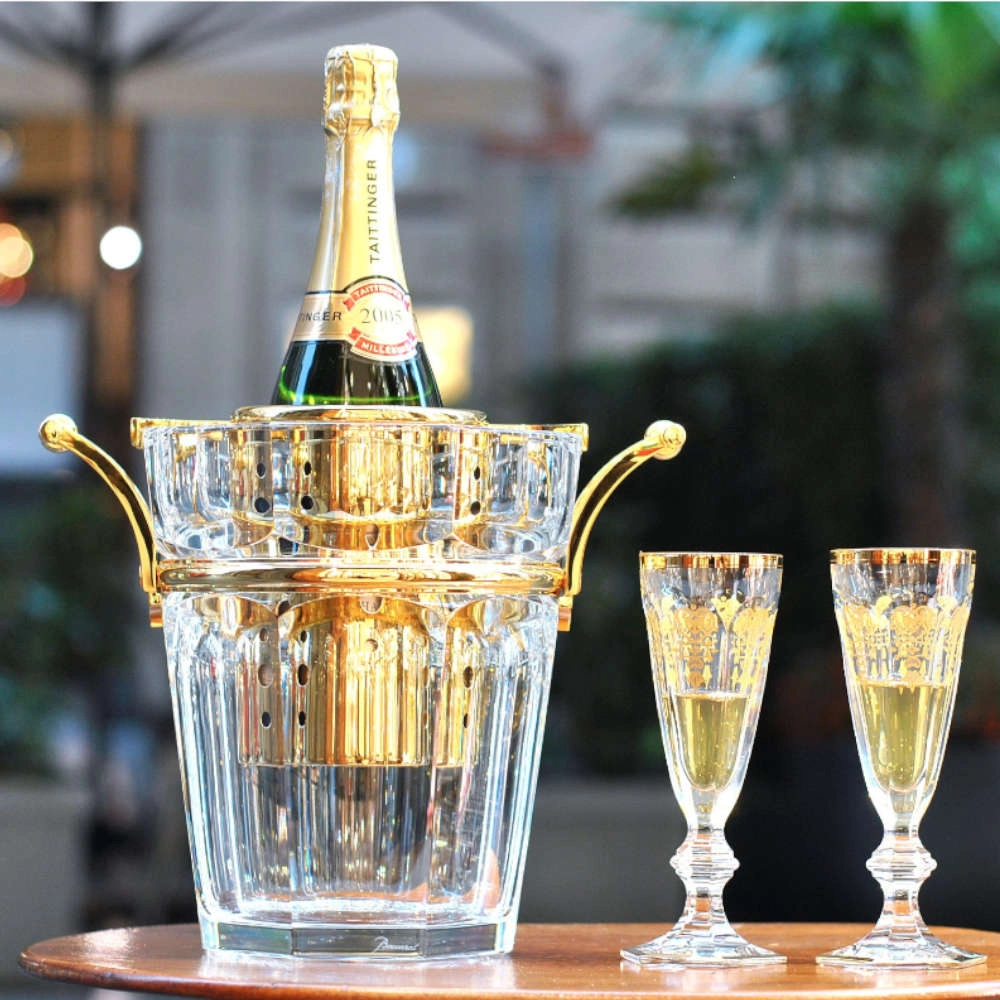 Balde Para Champanhe Em Cristal Harcourt