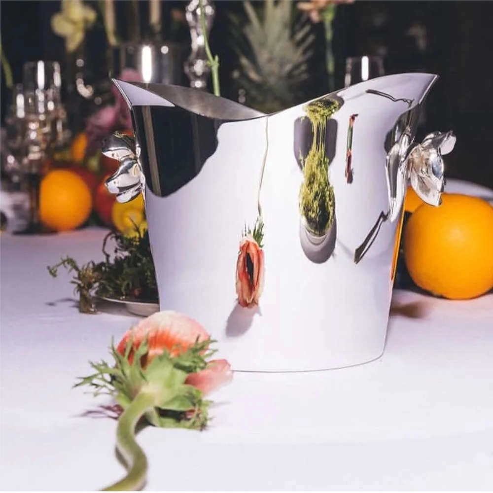 Balde Para Gelo Christofle Anemone Belle Epoque – 15 Cm