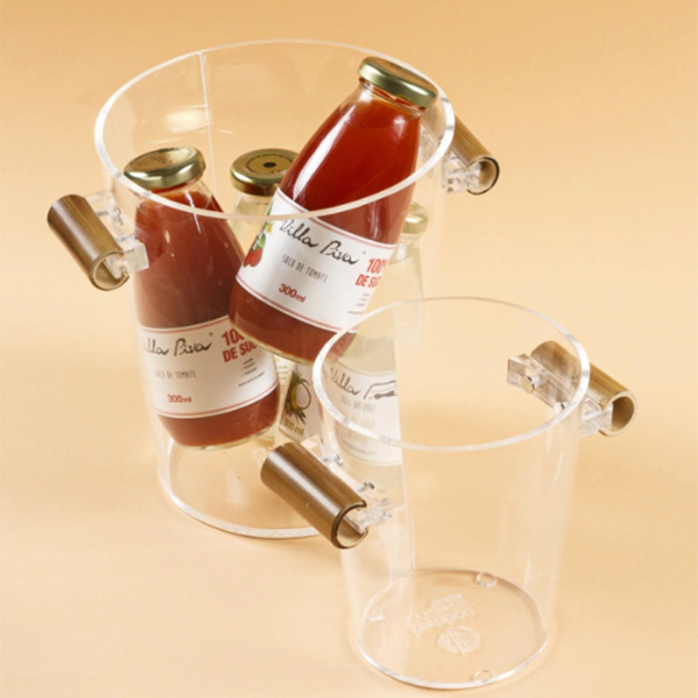 Balde Para Gelo Onom Bambu 15,4 X 13 X 10 Cm