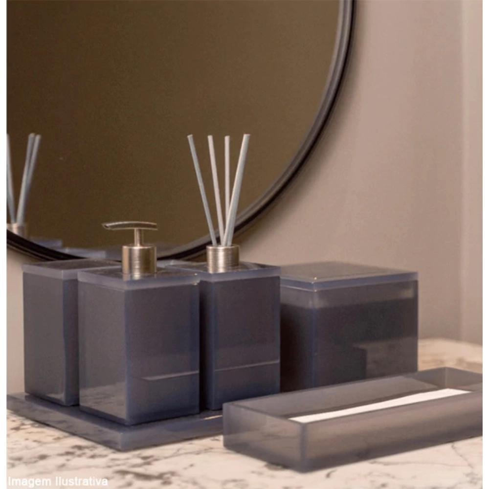 Bandeja de Lavabo Onom Square 4 X 11 X 28 Cm Bandeja de Lavabo Onom Square 4 X 11 X 28 Cm