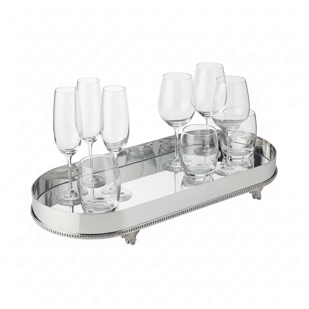 Bandeja Oblonga Silverlux London Bandeja Oblonga Silverlux London