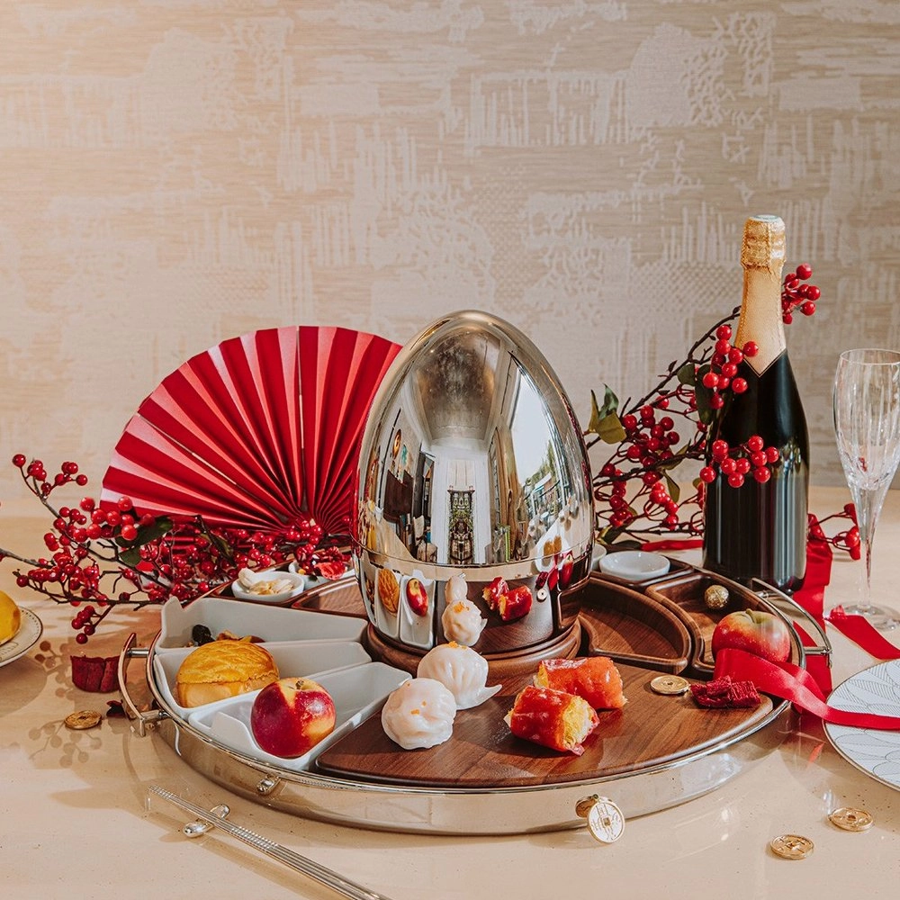 Bandeja Para Aperitivo Christofle Mood Asia 48 Cm Bandeja Para Aperitivo Christofle Mood Asia 48 Cm