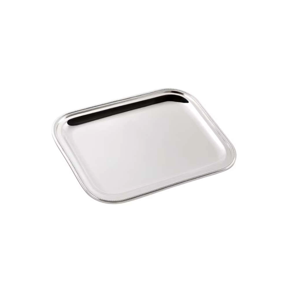 Bandeja Retangular Silverlux Perola Bandeja Retangular Silverlux Perola