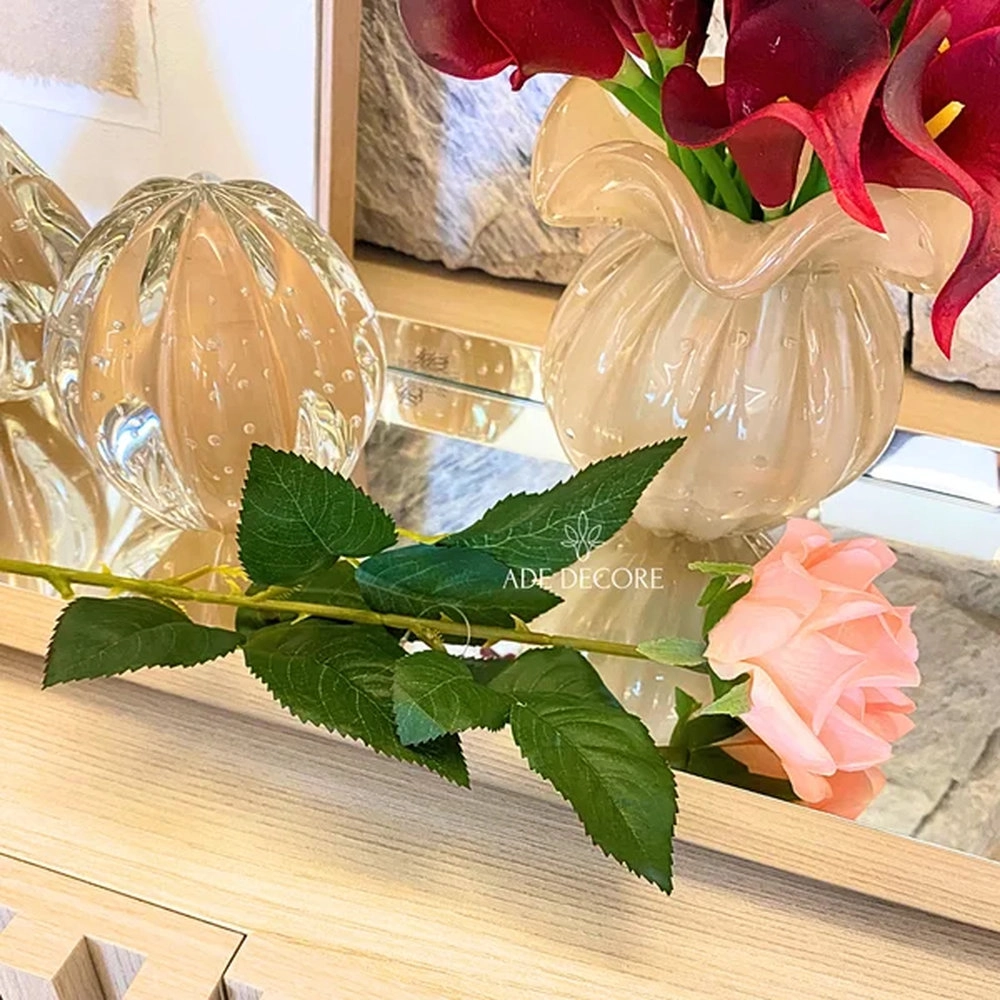 Bola Rigada Senna Cristais D´labone Champagne 12 Cm Bola Rigada Senna Cristais D´labone Champagne 12 Cm