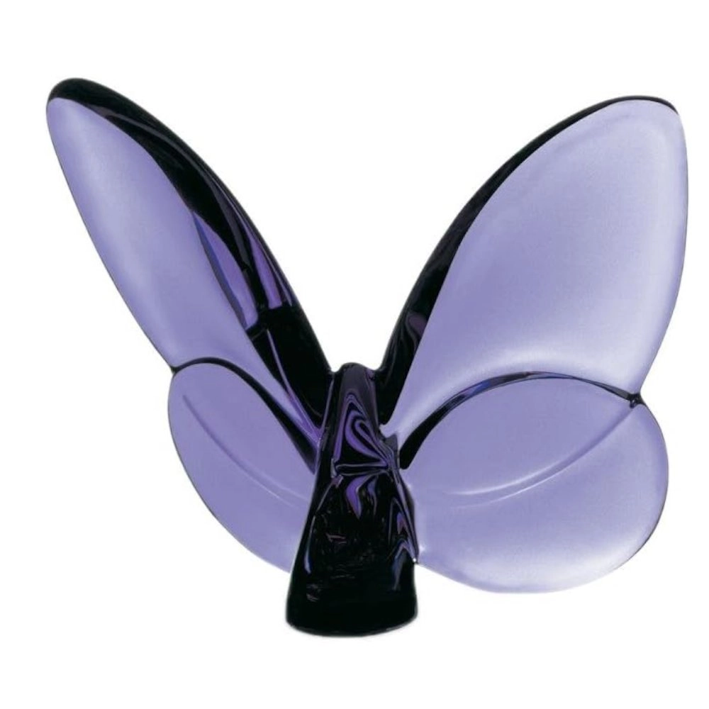 Borboleta Em Cristal Baccarat Violeta Colecao Papillon Borboleta Em Cristal Baccarat Violeta Colecao Papillon