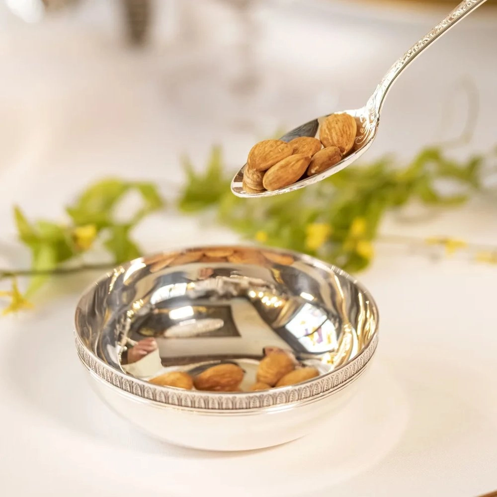 Bowl Christofle Malmaison 11,5 Cm Bowl Christofle Malmaison 11,5 Cm