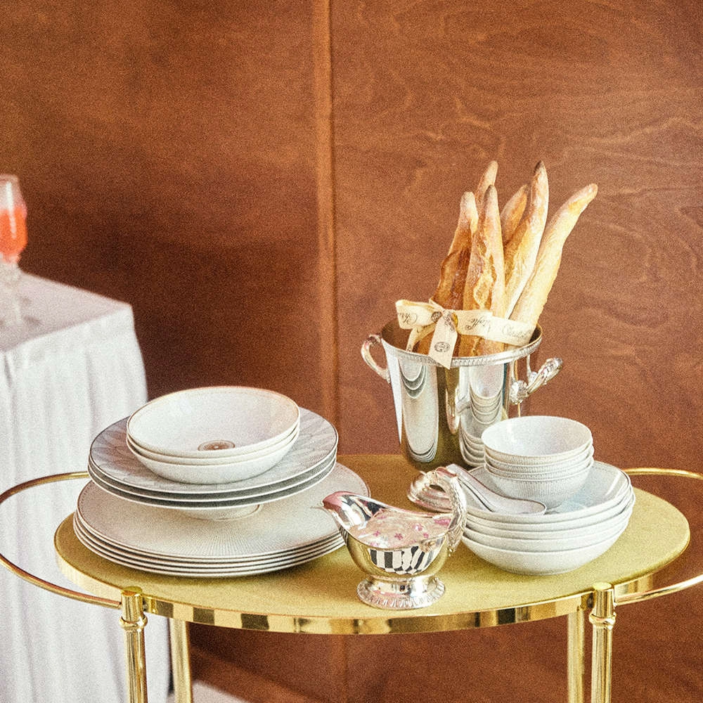 Bowl Christofle Malmaison Impériale Prata Bowl Christofle Malmaison Impériale Prata