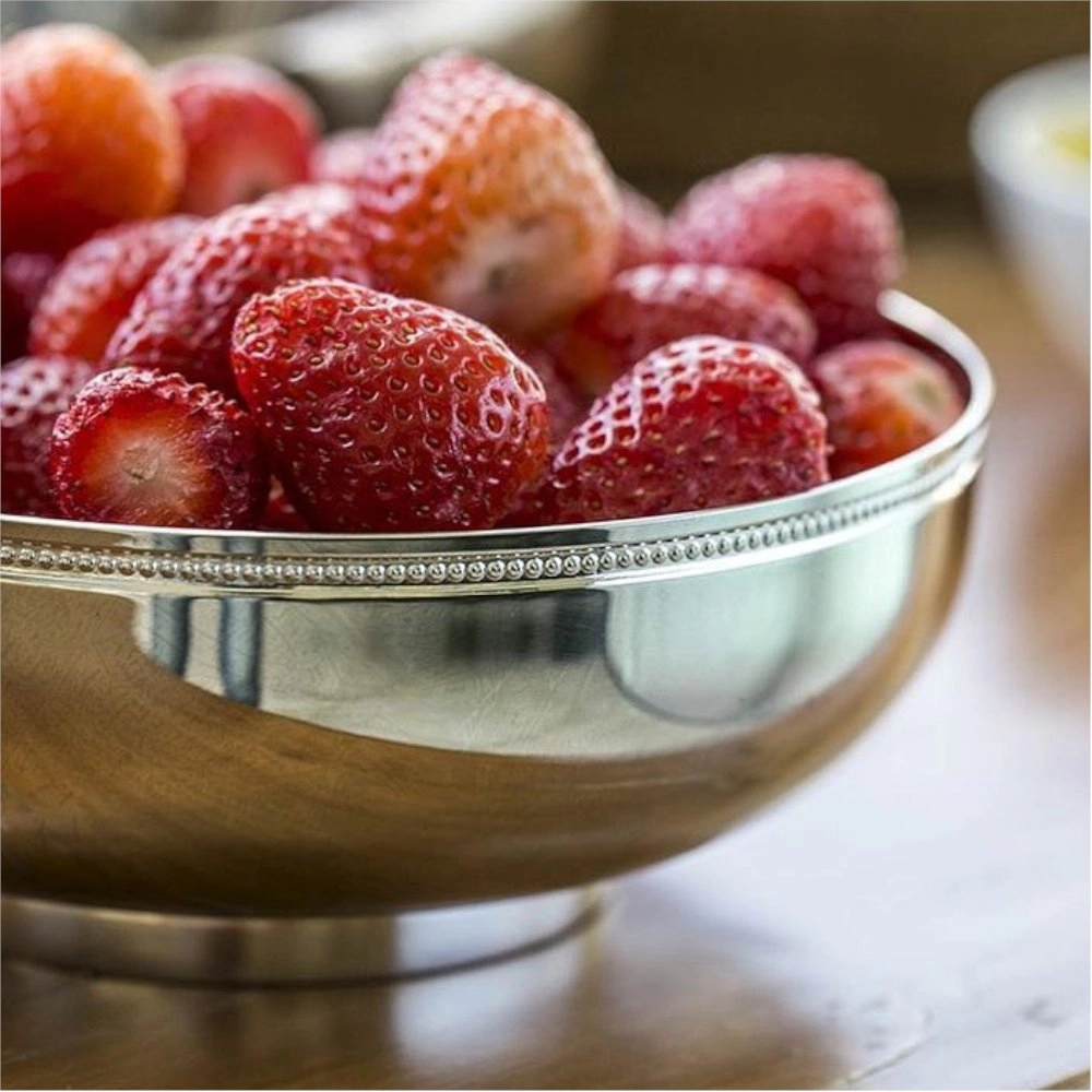 Bowl St. James Pearl 18 X 6,5 Cm Bowl St. James Pearl 18 X 6,5 Cm