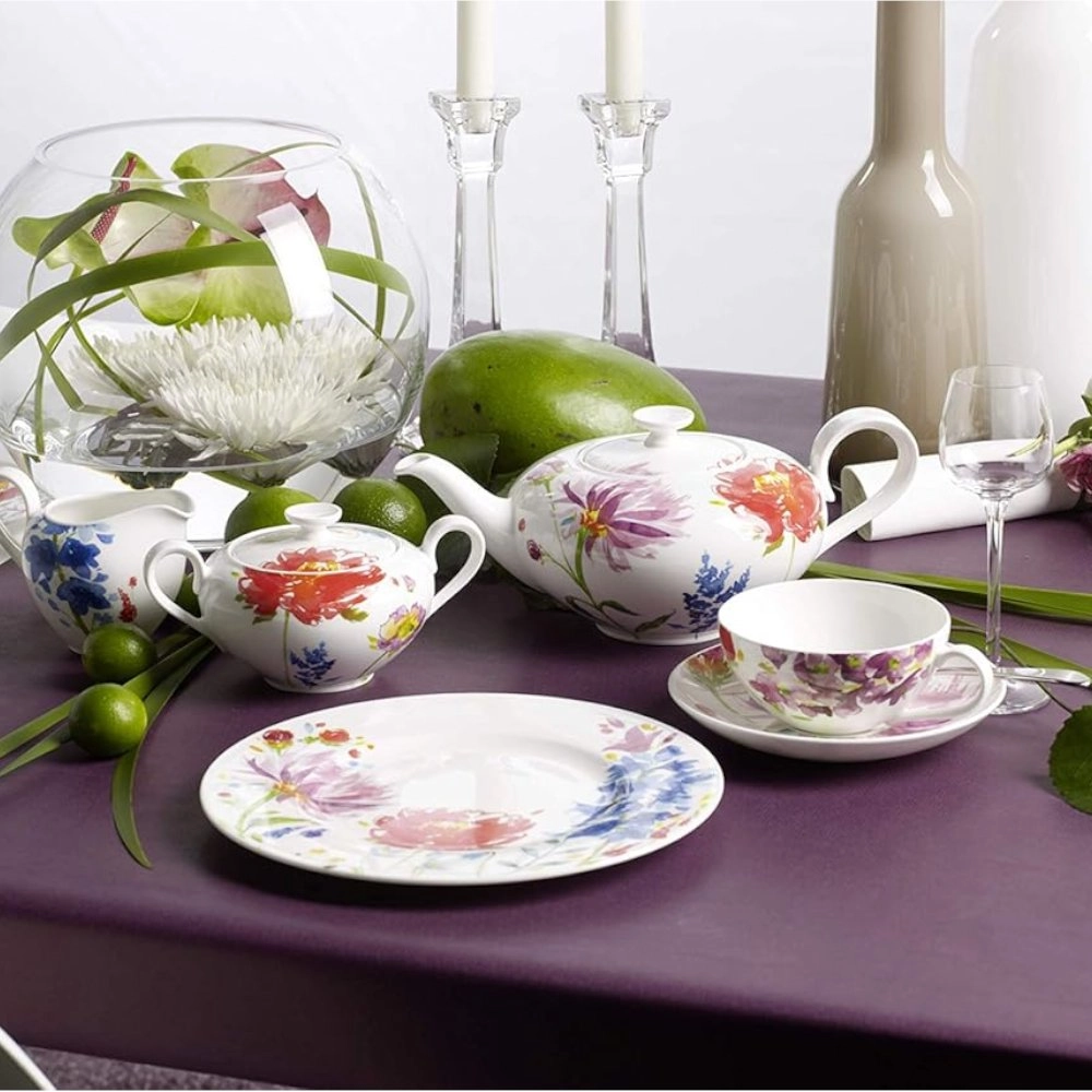 Bule de Cha Anmut Flowers Villeroy e Boch Bule de Cha Anmut Flowers Villeroy e Boch