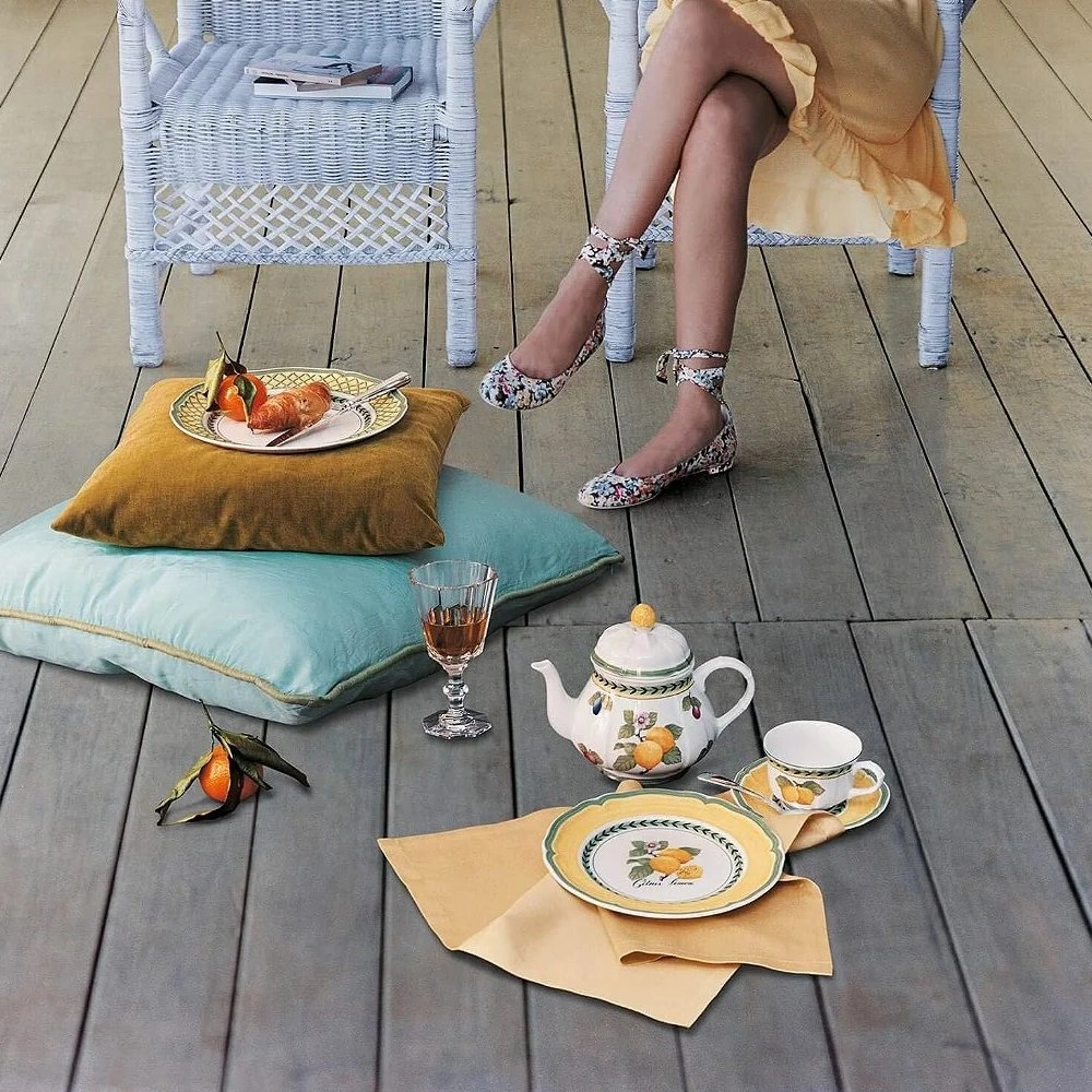 Bule de Cha French Garden Fleurence Villeroy e Boch Bule de Cha French Garden Fleurence Villeroy e Boch