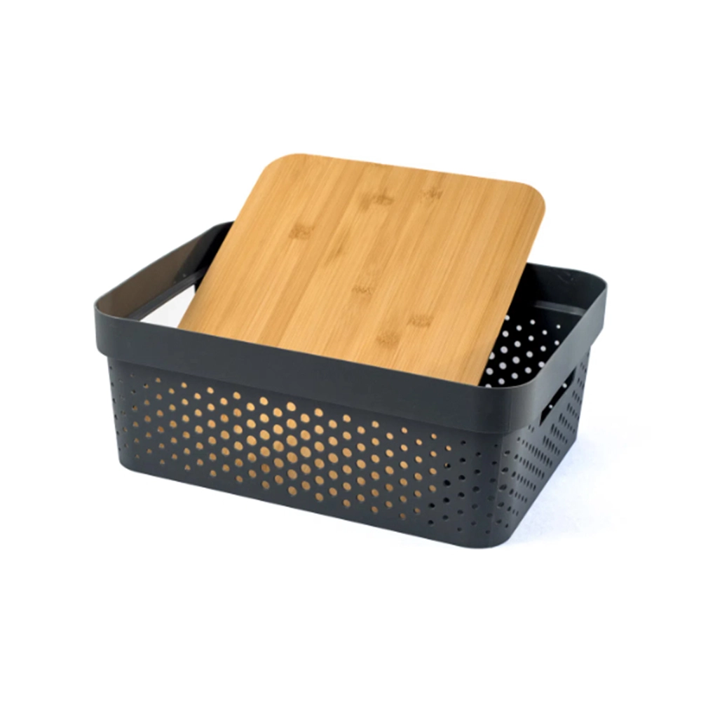 Caixa Organizadora Com Tampa Oikos Poá 10 Litros