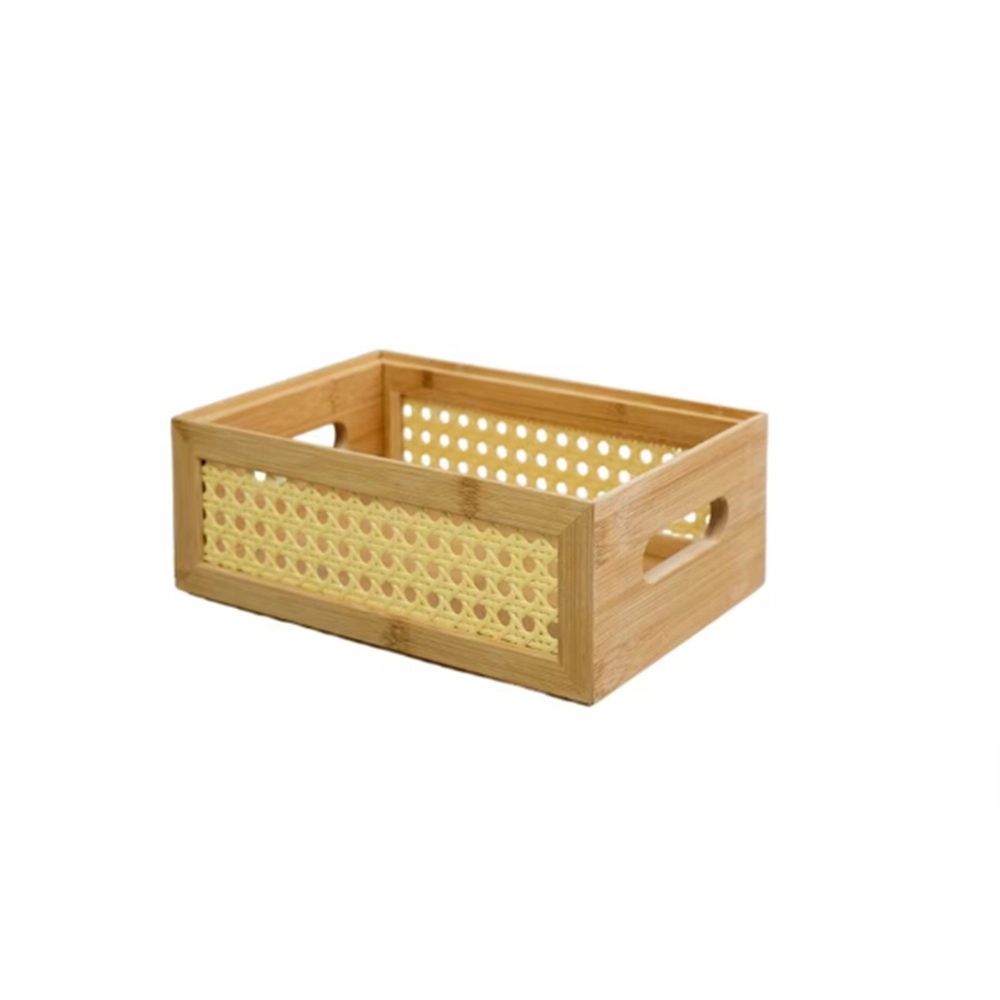 Caixa Organizadora Empilhável Palhinha Oikos Bambu 22 Cm Caixa Organizadora Empilhável Palhinha Oikos Bambu 22 Cm