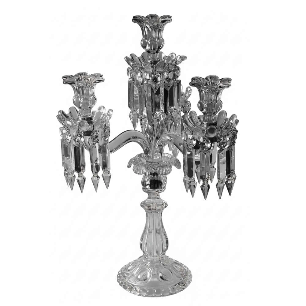 Candelabro Em Cristal Baccarat Medallion Candelabro Em Cristal Baccarat Medallion
