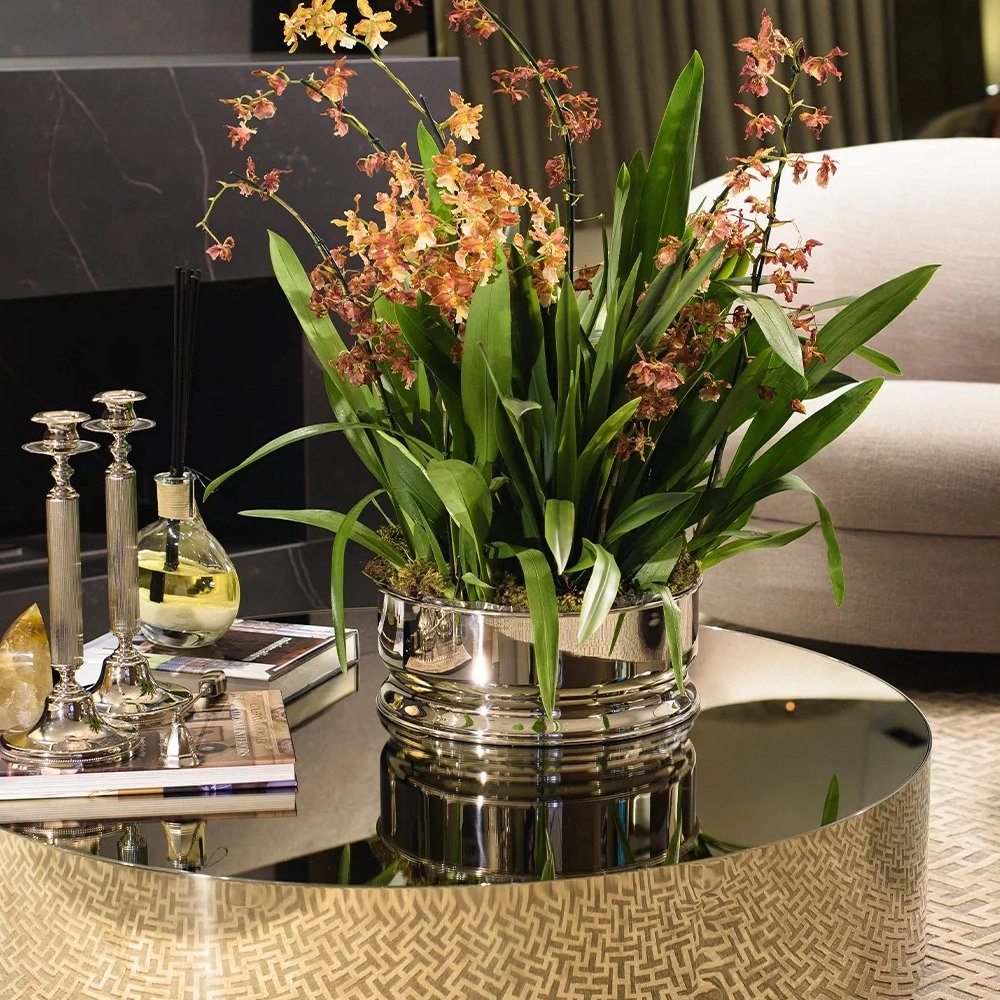 Centro de Mesa St. James Silhouette 41 X 16,5 Cm