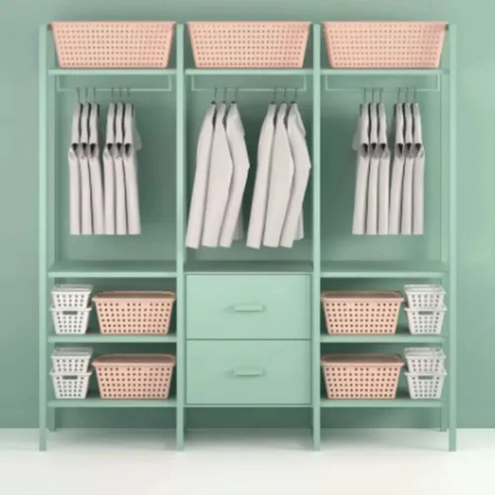 Cesta Maxi Coza Transparente 38,2 X 29,2 X 16,6 Cm