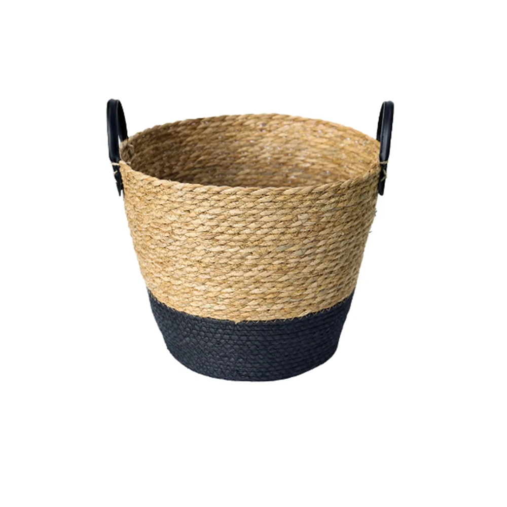 Cesto de Fibra Natural Com Alça Paramount 28 X 33 Cm Cesto de Fibra Natural Com Alça Paramount 28 X 33 Cm