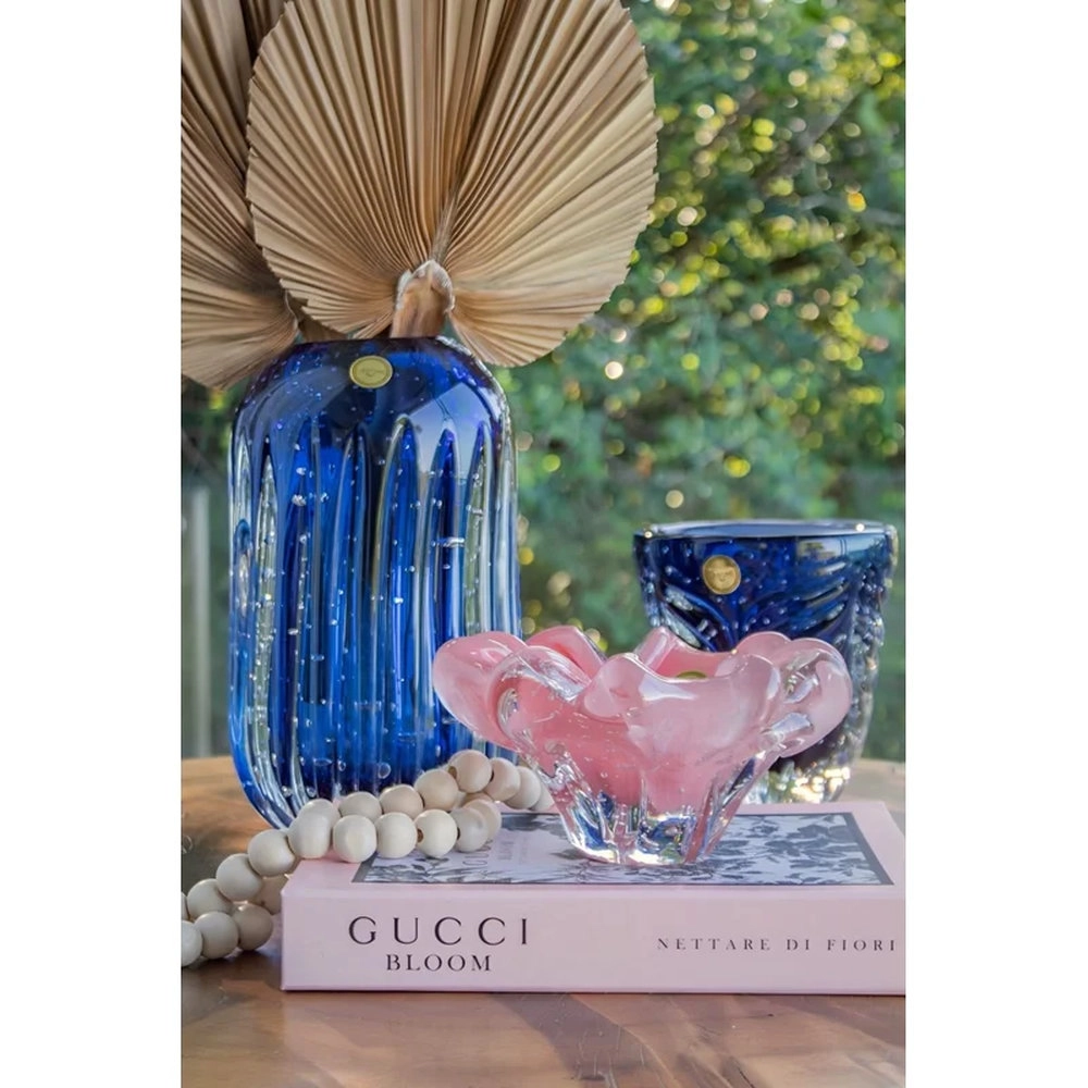 Cinzeiro Cristais D´labone Gandesh Jade Rosa 22 X 8 Cm Cinzeiro Cristais D´labone Gandesh Jade Rosa 22 X 8 Cm