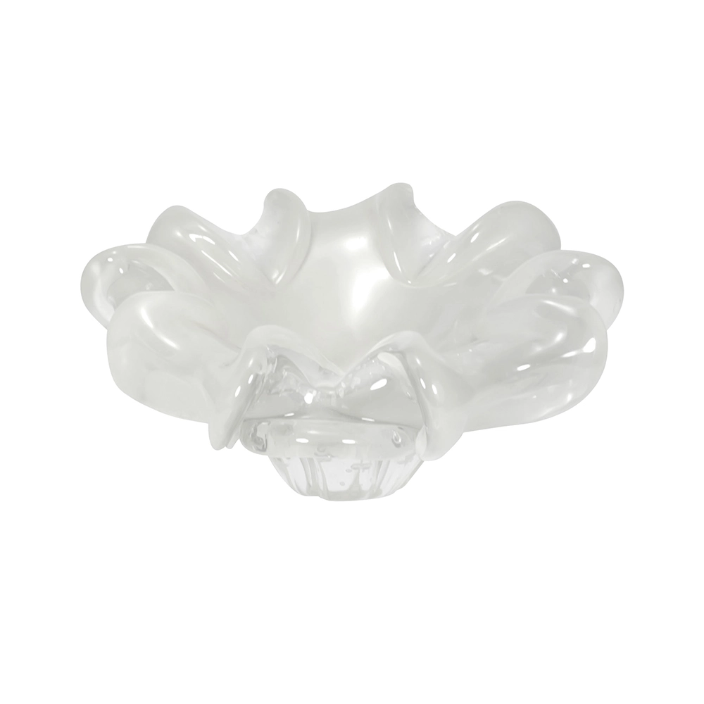 Cinzeiro Cristais D´labone Gandesh Quartzo Perola 22 X 8 Cm Cinzeiro Cristais D´labone Gandesh Quartzo Perola 22 X 8 Cm