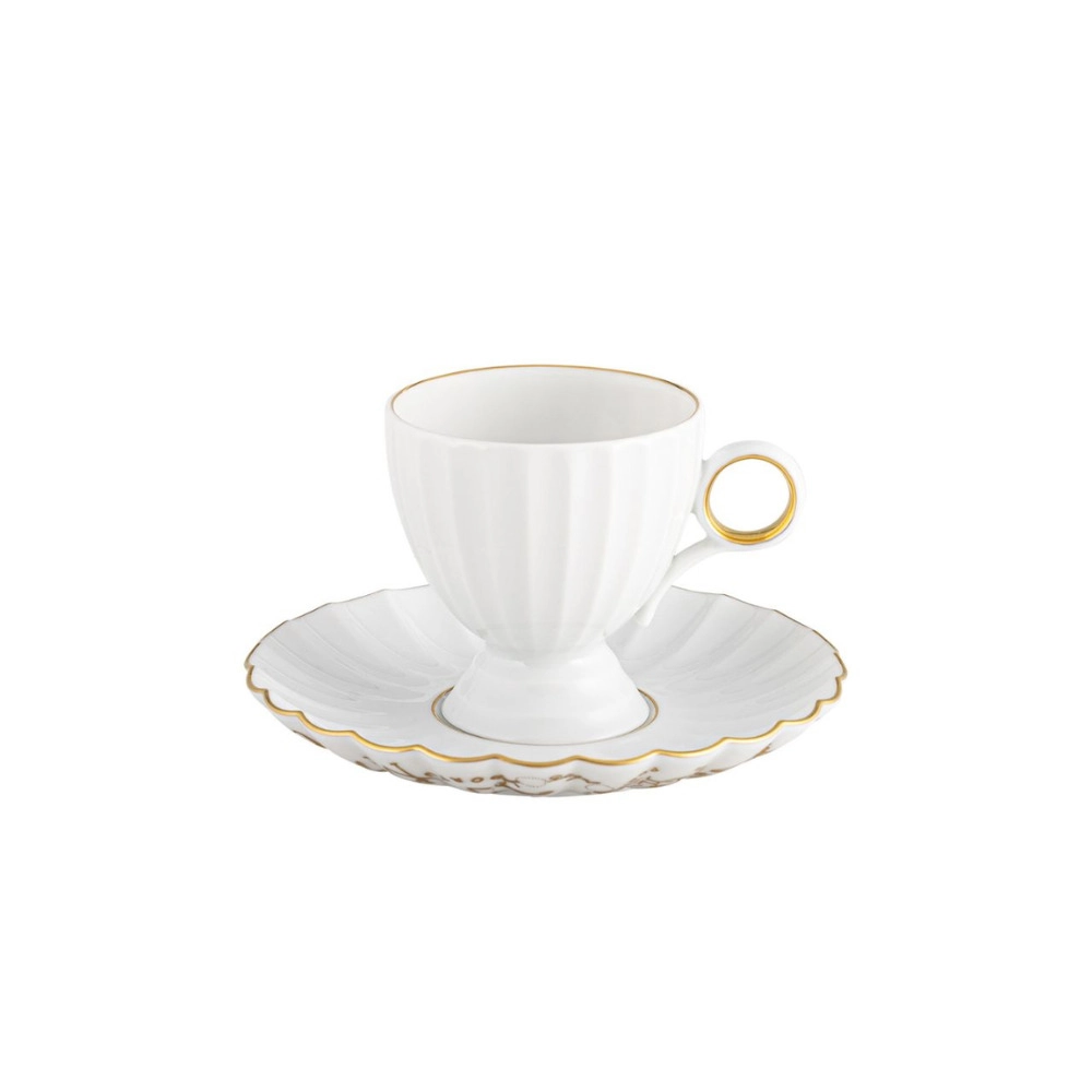 Conjunto 4 Xicaras Para Cafe Vista Alegre – Colecao 200 Anos