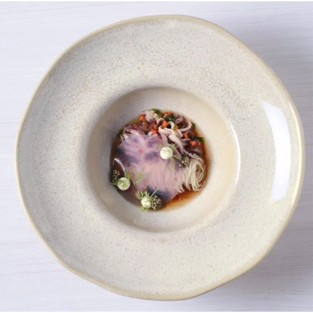 Conjunto de 4 Pratos Para Massa Porto Brasil Organico Bio Latte Conjunto de 4 Pratos Para Massa Porto Brasil Organico Bio Latte