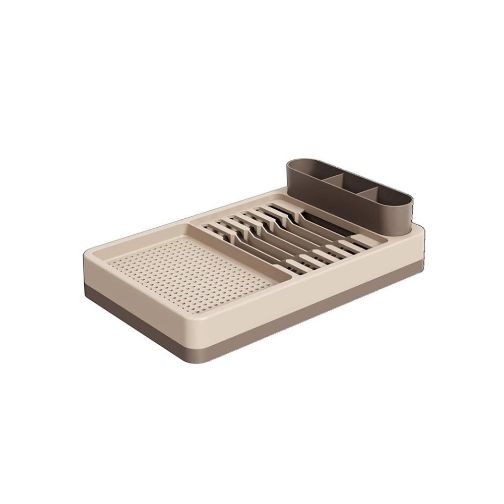 Escorredor de Loucas Coza Flat Cinza 42 X 26 X 10 Cm Escorredor de Loucas Coza Flat Cinza 42 X 26 X 10 Cm