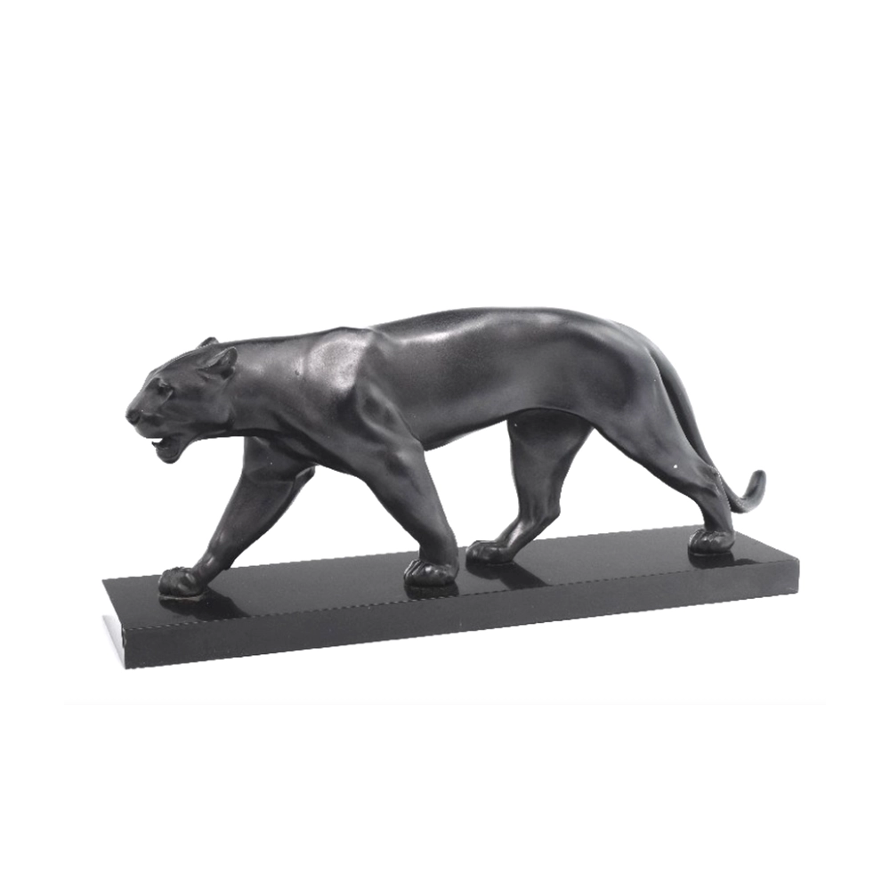 Escultura Pantera Mart 16 X 41 X 9 Cm Escultura Pantera Mart 16 X 41 X 9 Cm
