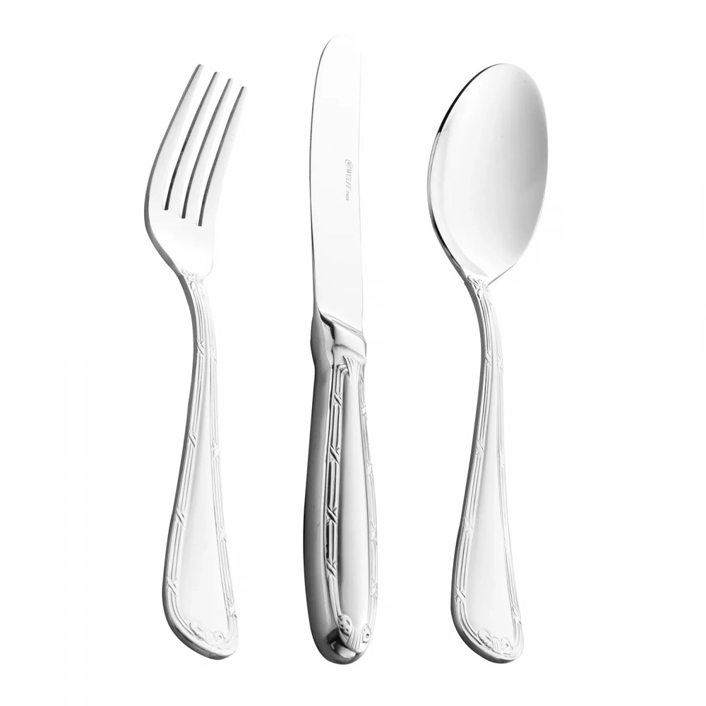 Faqueiro Croise Em Prata Com Estojo Faqueiro Croise Em Prata Com Estojo