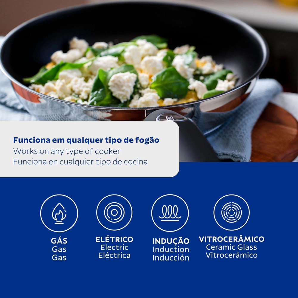 Frigideira Tramontina Profissional 24 Cm Frigideira Tramontina Profissional 24 Cm