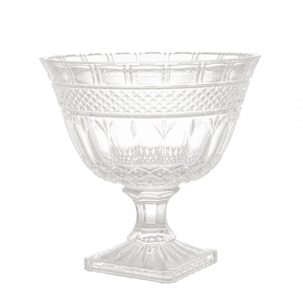 Fruteira de Cristal Diam Brandon 26cm Fruteira de Cristal Diam Brandon 26cm
