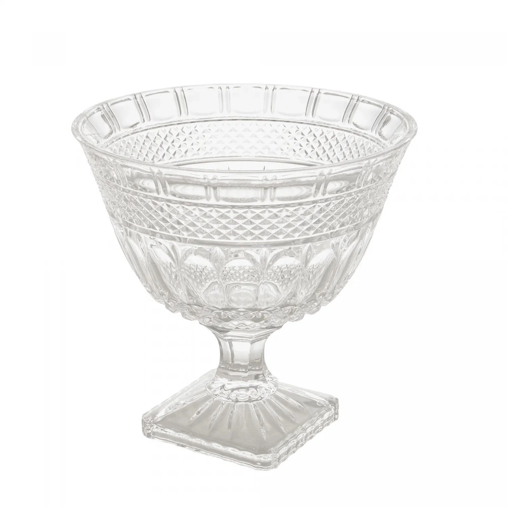 Fruteira de Cristal Diam Brandon 26cm Fruteira de Cristal Diam Brandon 26cm