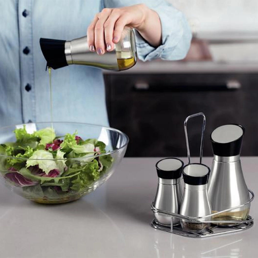 Galheteiro Com Suporte Tramontina Realce - 4 Peças Galheteiro Com Suporte Tramontina Realce - 4 Peças