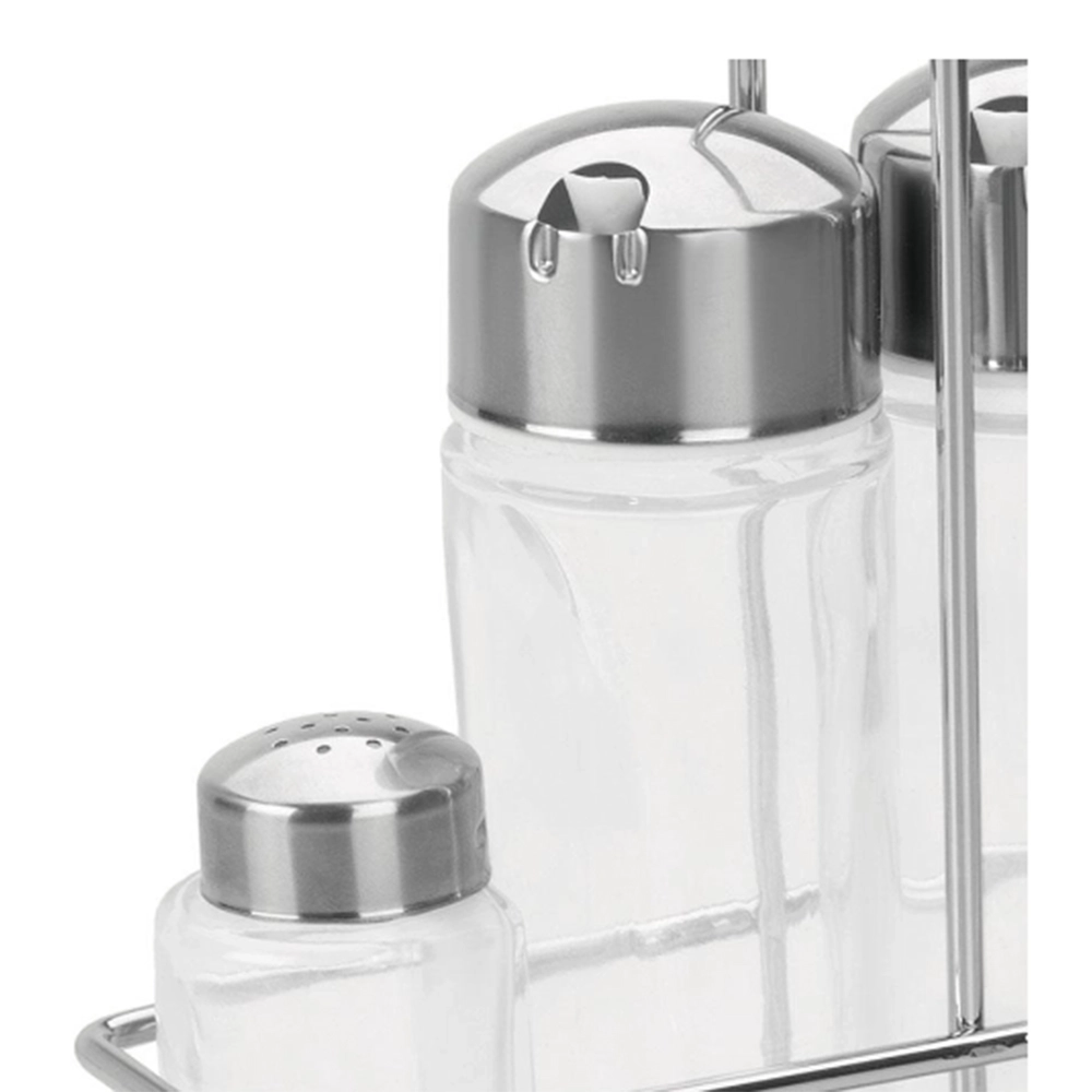 Galheteiro Tramontina Ciclo 20 X 17 X 5,5 Cm - 4 Peças Galheteiro Tramontina Ciclo 20 X 17 X 5,5 Cm - 4 Peças