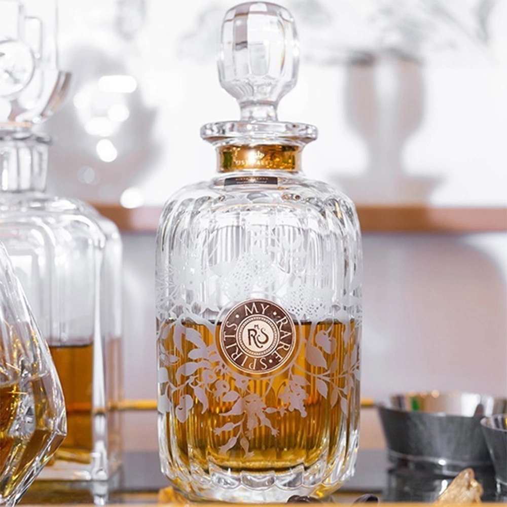 Garrafa Vista Alegre My Rare Spirits Com Ouro Areni