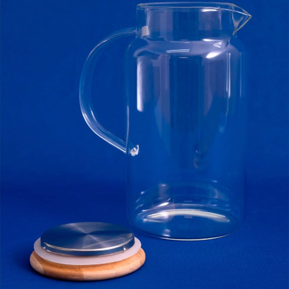 Jarra Com Tampa Oikos Bambu 1,2 Litros