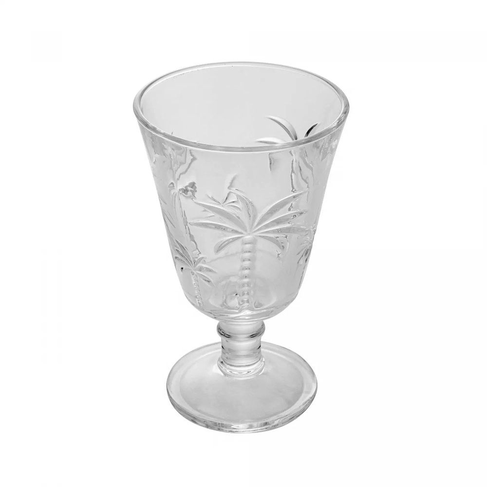 Jg C/ 7 Pcs Jarra+6 Tacas Palm - 1,3l/240ml Jg C/ 7 Pcs Jarra+6 Tacas Palm - 1,3l/240ml