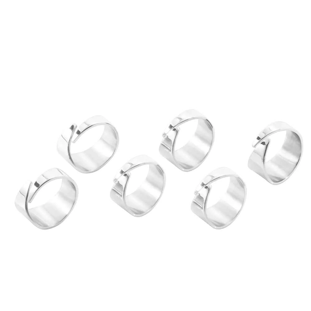 Jogo de Argolas de Guardanapo Riva Sava Aco Inox