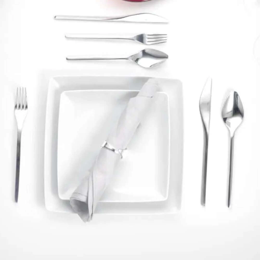 Jogo de Argolas de Guardanapo Riva Sava Aco Inox