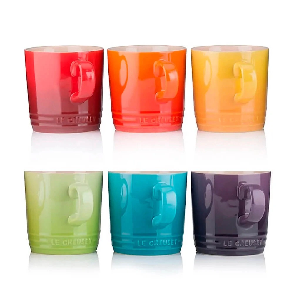 Jogo de Canecas Para Cappuccino Le Creuset Gift Collection 200 Ml - 6 Peças
