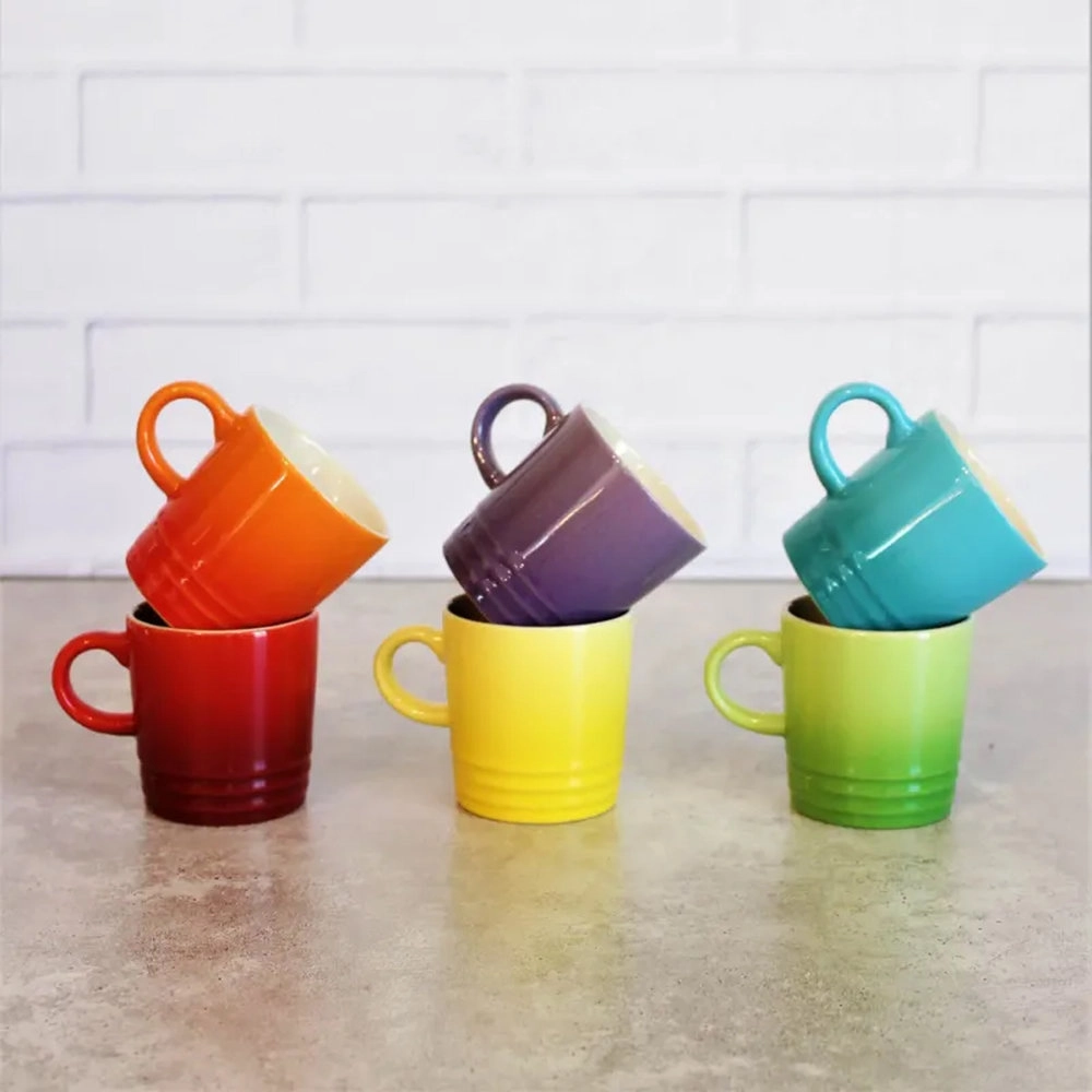 Jogo de Canecas Para Espresso Le Creuset Gift Collection 100 Ml 1 - 6 Peças Jogo de Canecas Para Espresso Le Creuset Gift Collection 100 Ml 1 - 6 Peças