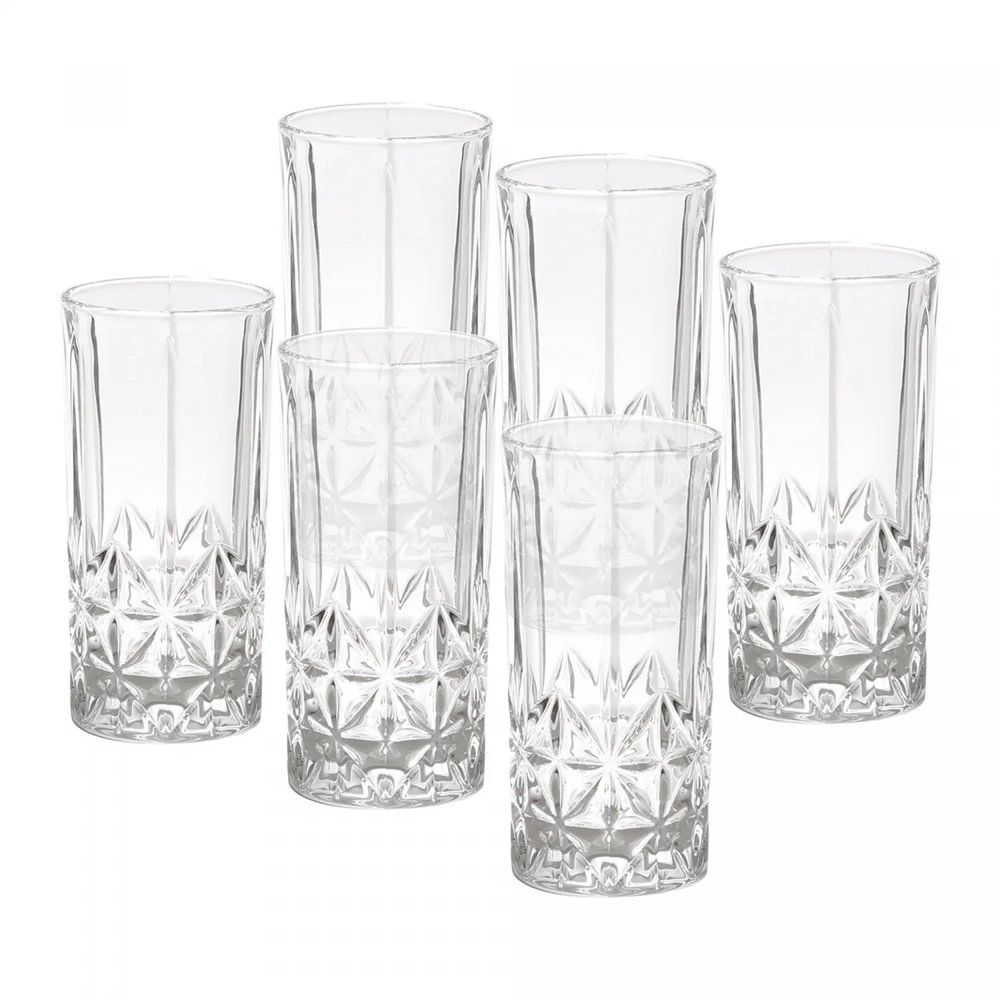 Jogo de Copos Para Long Drink Bon Gourmet Stella 330 Ml - 6 Pecas Jogo de Copos Para Long Drink Bon Gourmet Stella 330 Ml - 6 Pecas